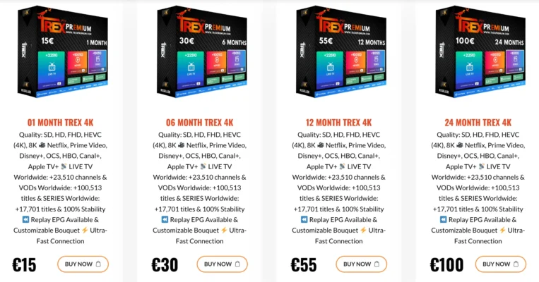 trex iptv